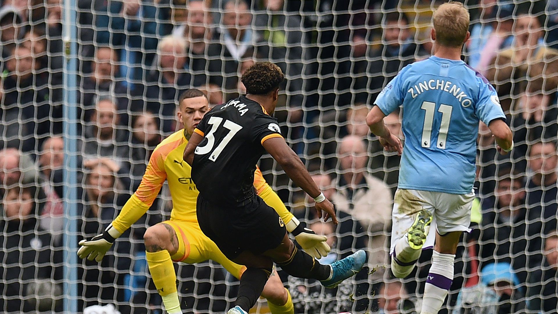 Manchester City Wolverhampton Adama Traore Premier League 06105019