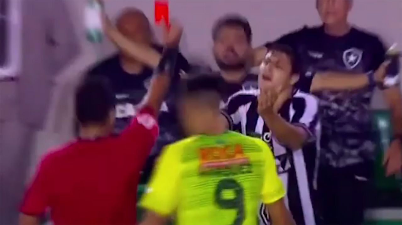 Print Marcinho Vermelho Botafogo Defensa