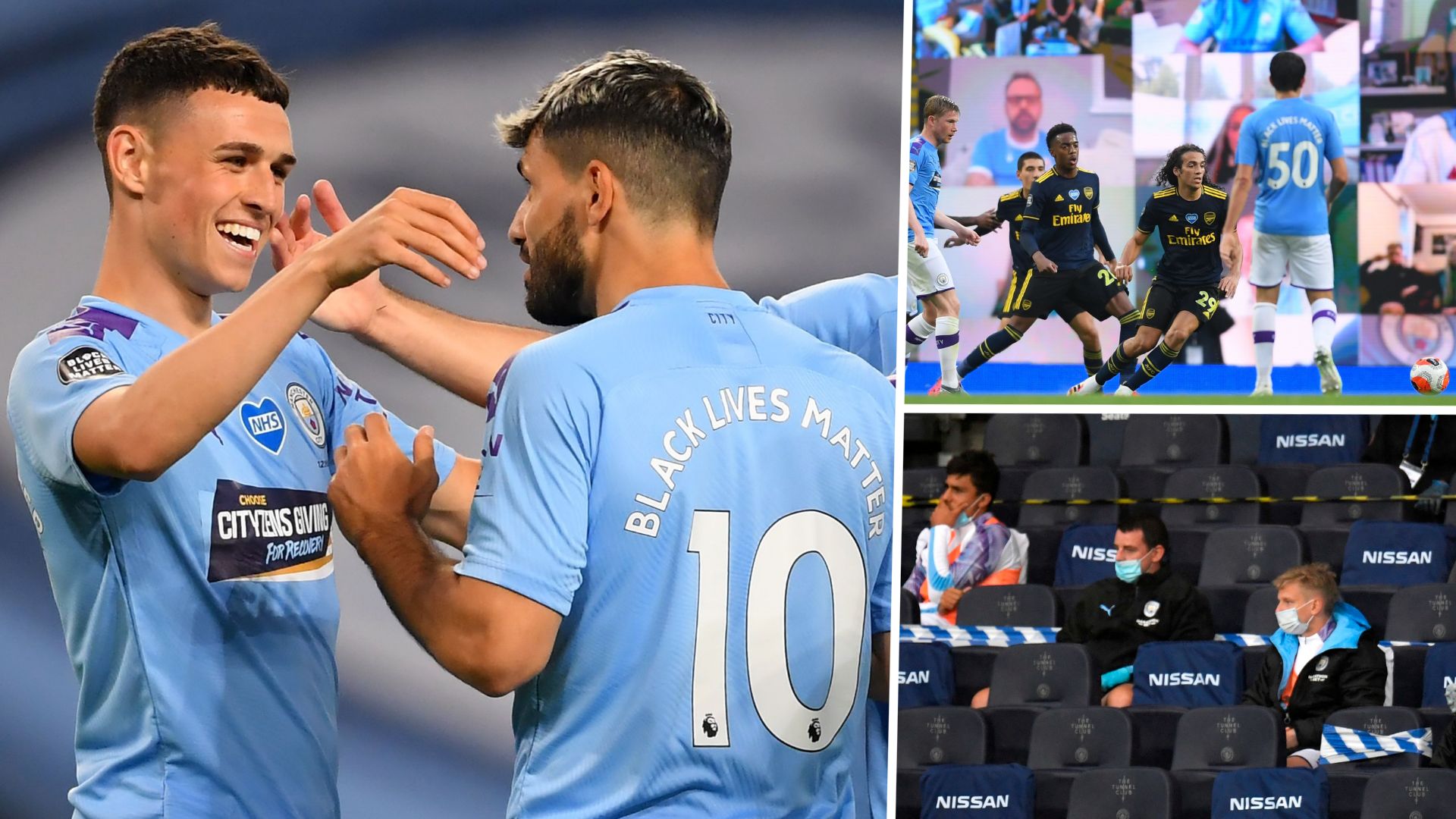 Man City Premier League restart GFX