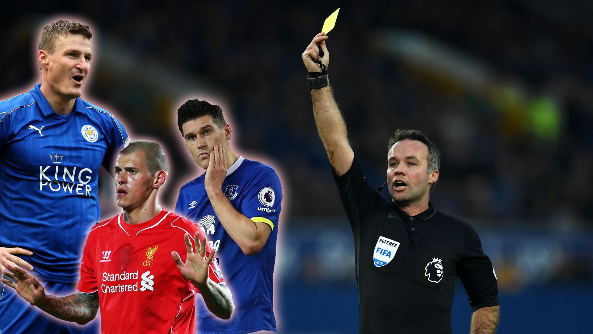 GFX Gelbe Karten Premier League