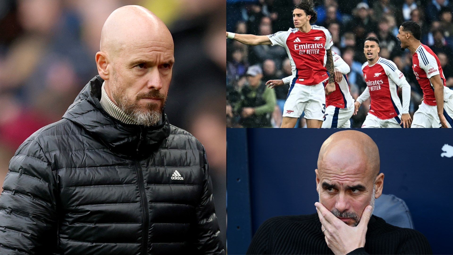 Manchester United, Arsenal, Manchester City Premier League