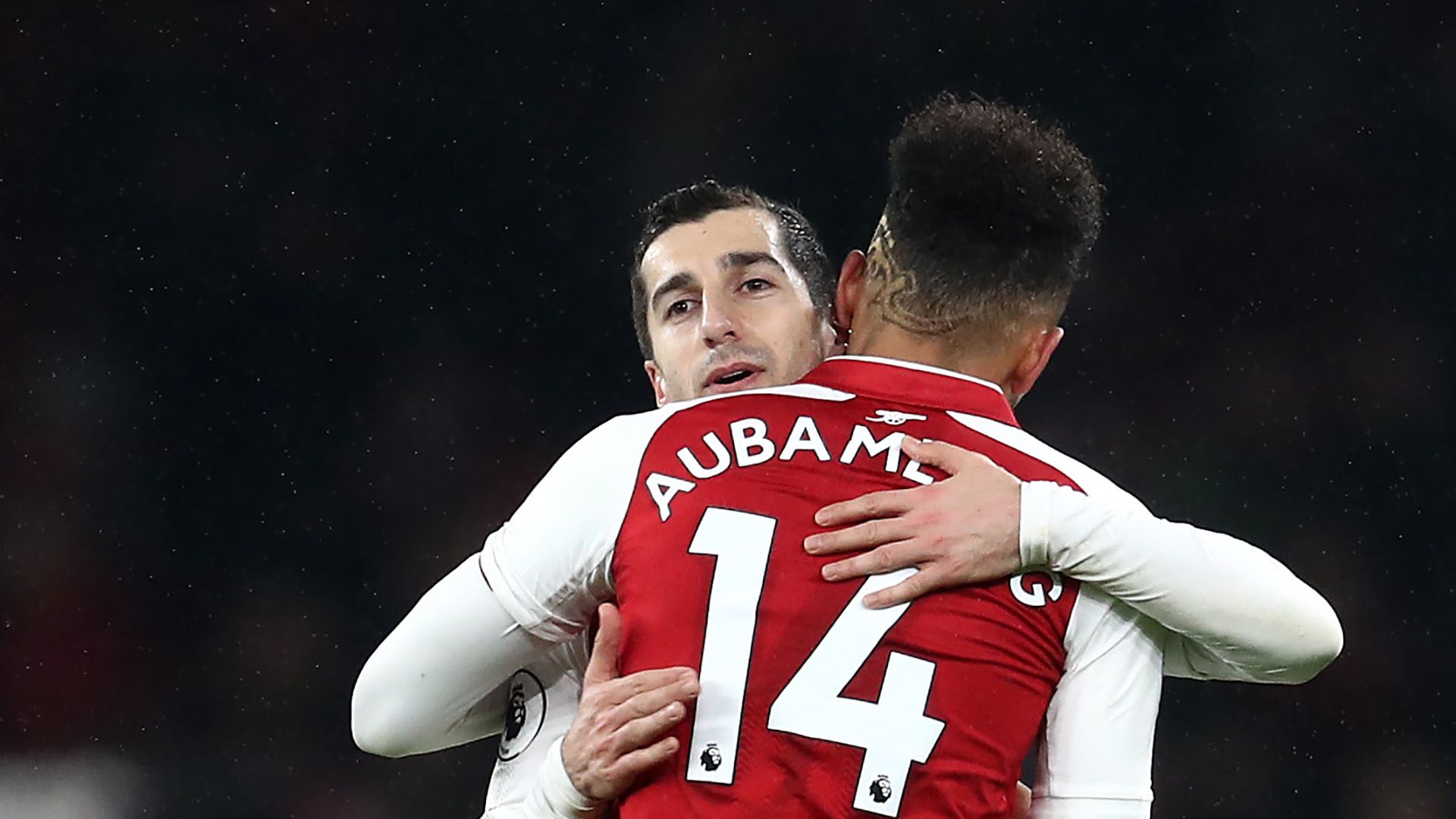 Pierre-Emerick Aubameyang Henrikh Mkhitaryan Arsenal