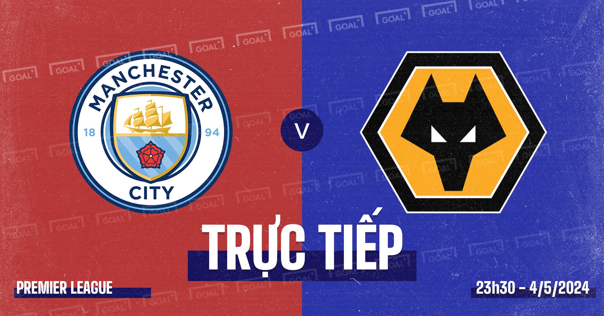 Manchester City vs Wolverhampton Premieir League 2023/24 GFX