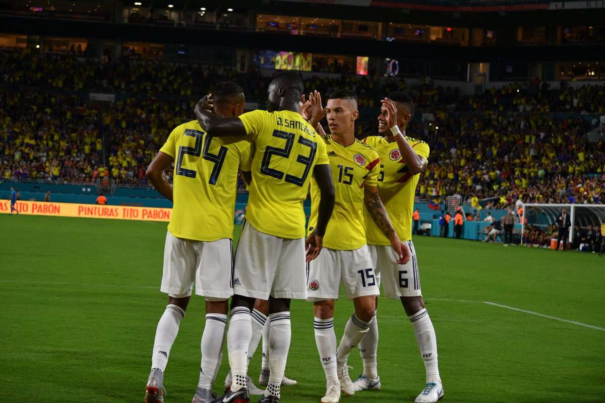 Colombia gol vs Venezuela Amistoso 2018