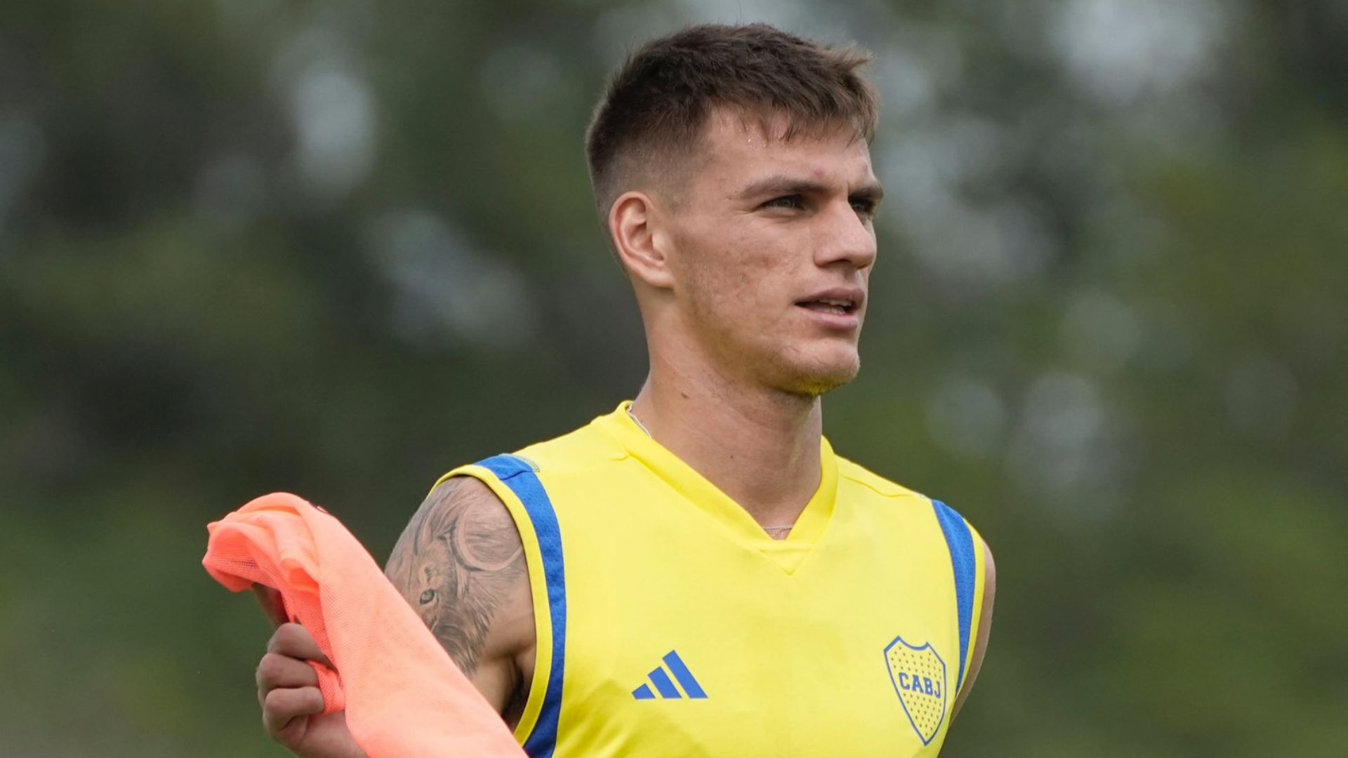 Kevin Zenon Boca entrenamiento 2024