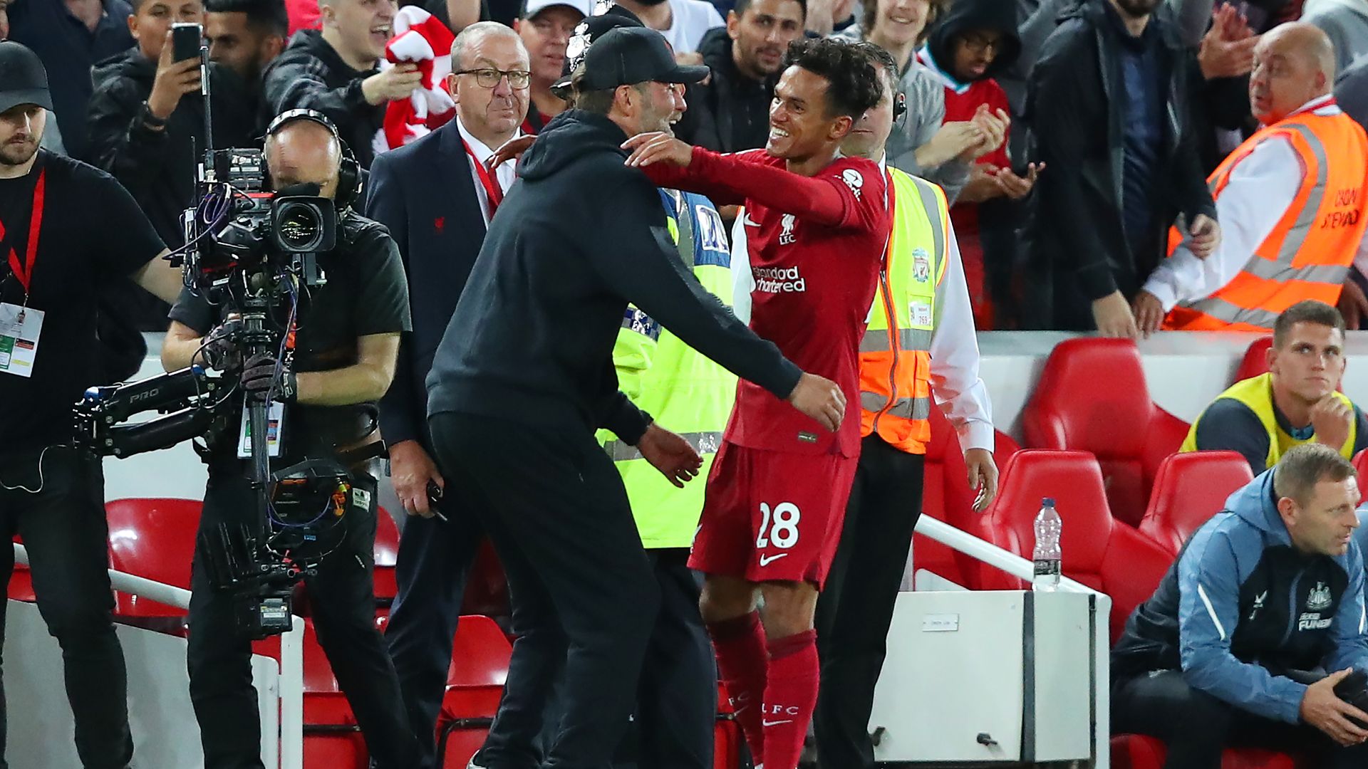 Jurgen Klopp Fabio Carvalho Liverpool 2022-23