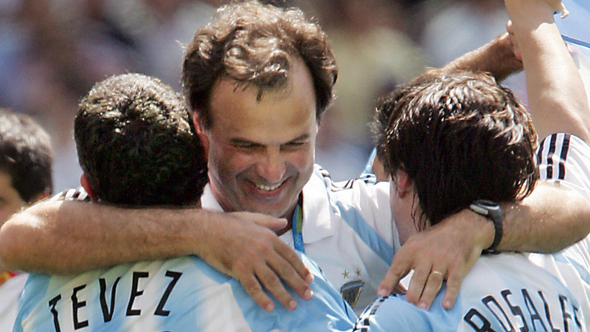 Marcelo Bielsa Tevez Rosales Juegos Olimpicos Atenas Grecia 28082004