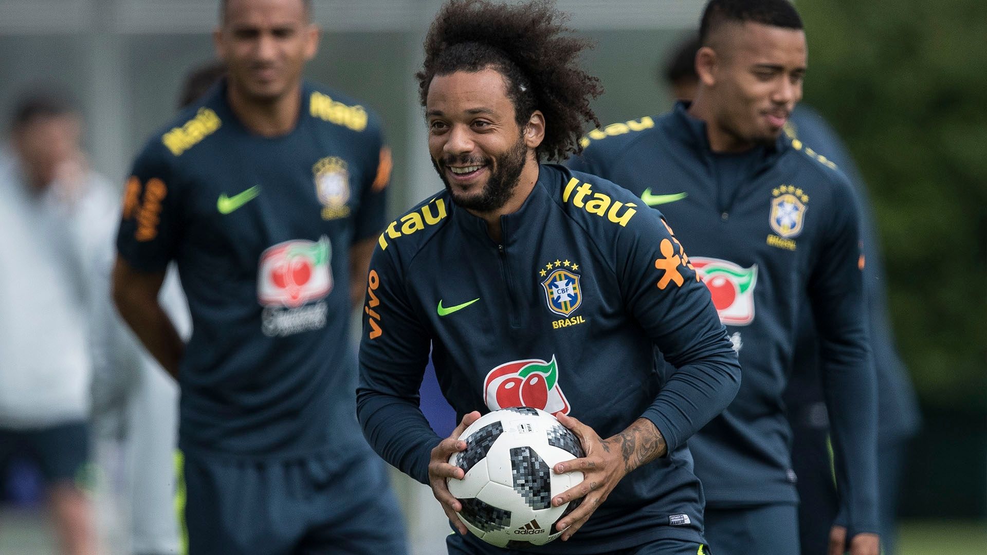 Marcelo Brasil treino Londres 05 06 18