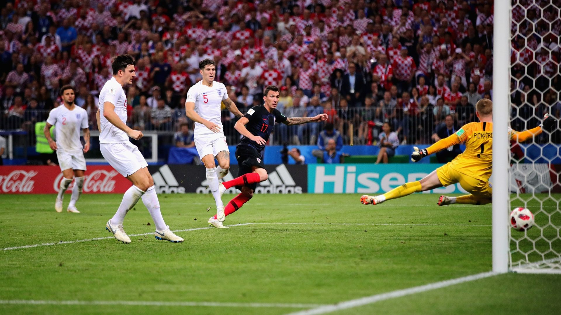 Kroatien England WM 2018 11072018