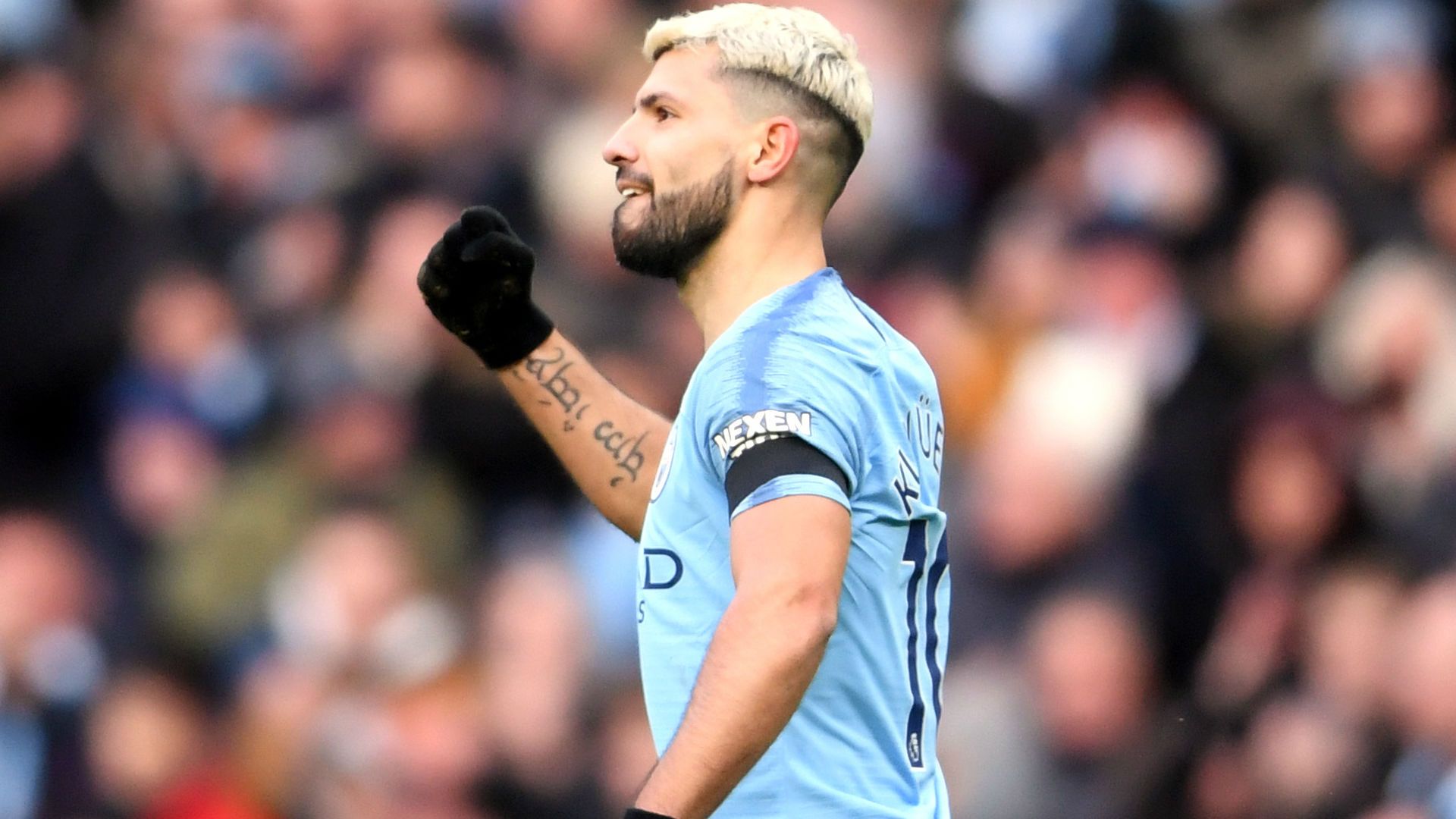 Sergio Aguero Manchester City