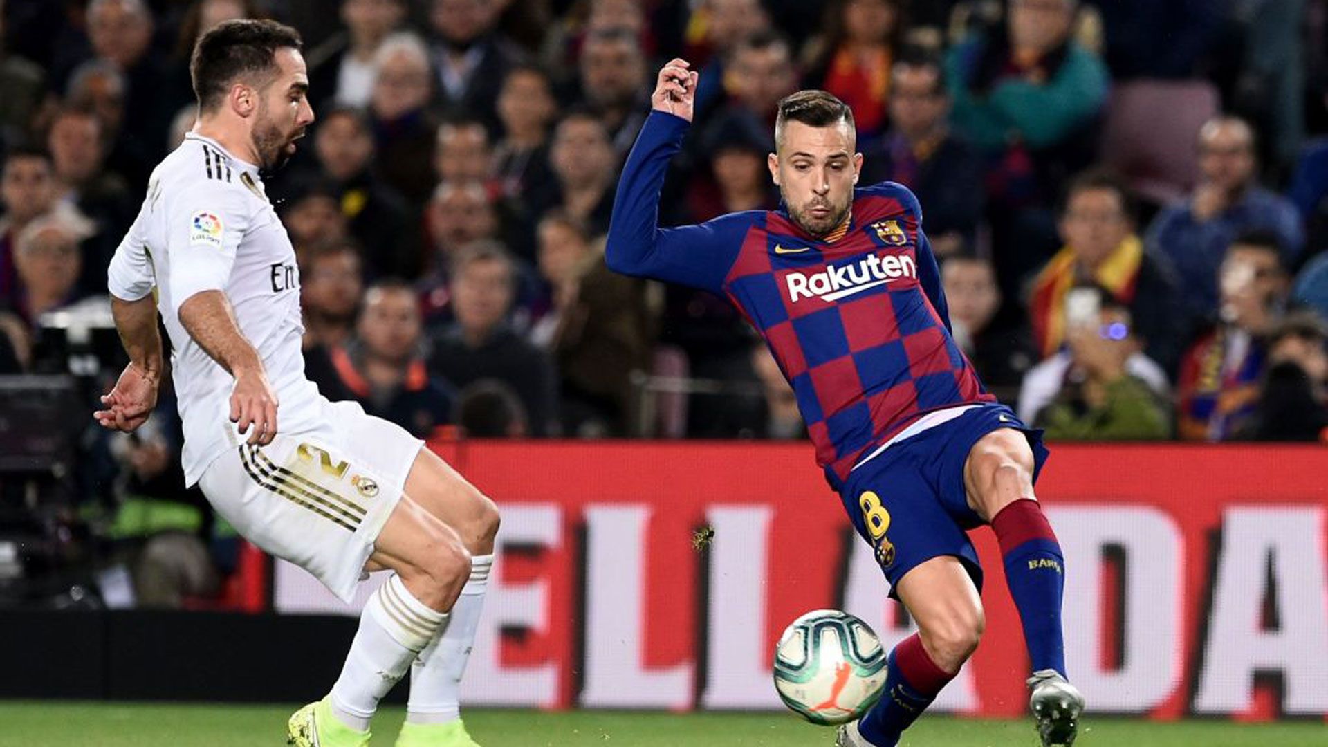 Jordi Alba FC Barcelona Real Madrid Clasico LaLiga 18122019