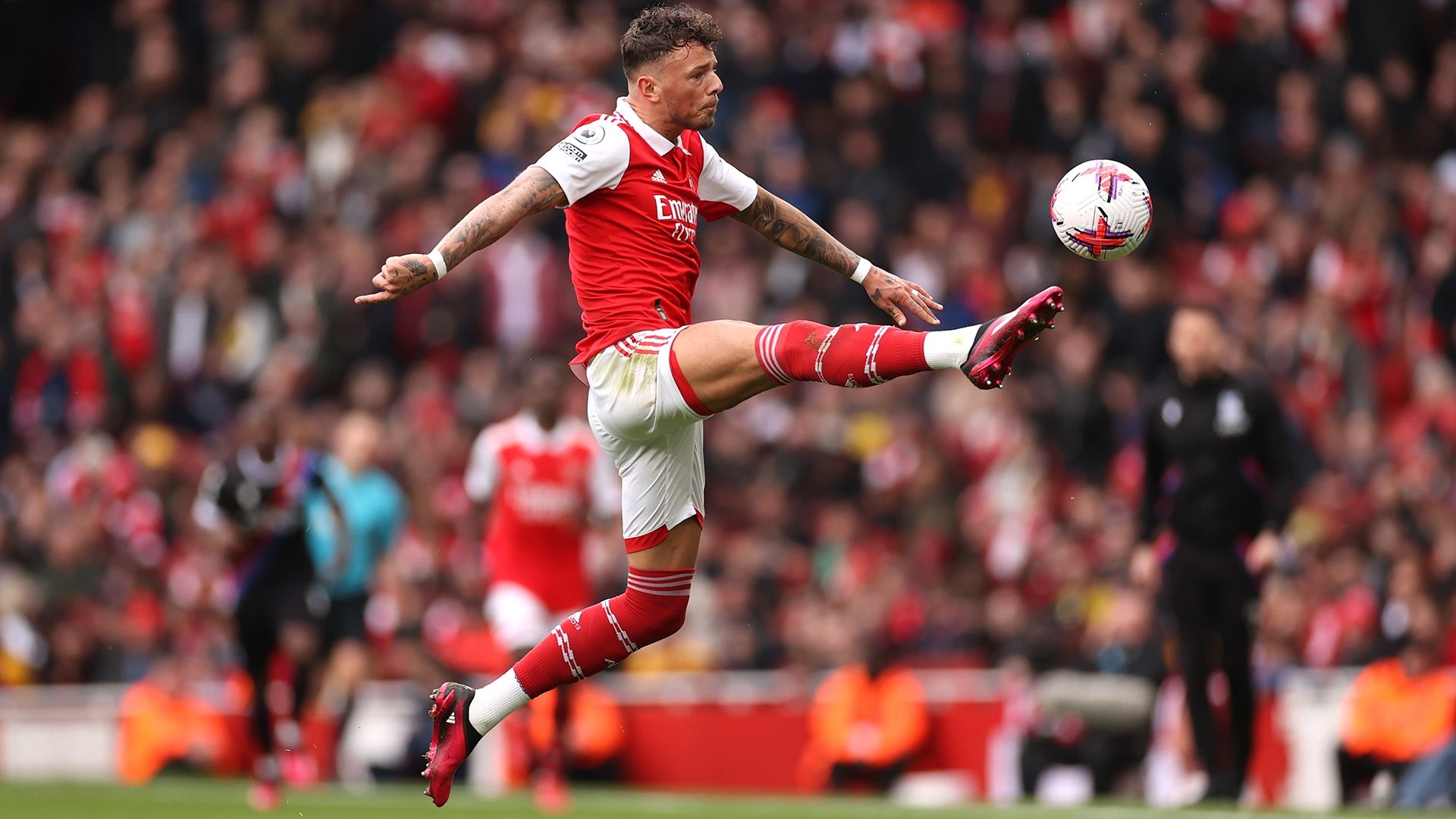 Ben White Arsenal Crystal Palace Premier League 2022-23