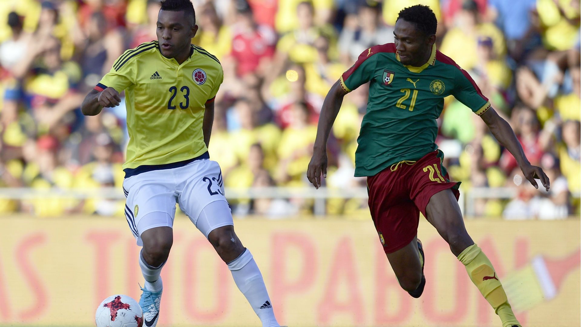 Miguel Borja Colombia vs Camerún Amistoso 2017
