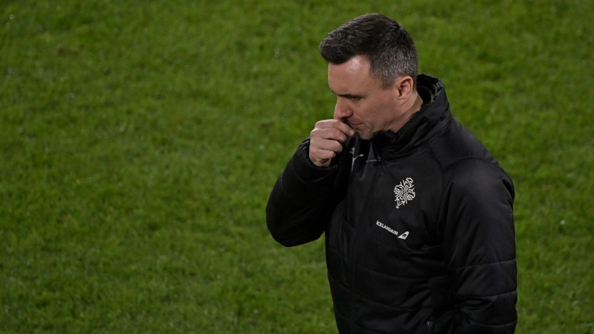Arnar Vidarsson director técnico de la selección de islandia