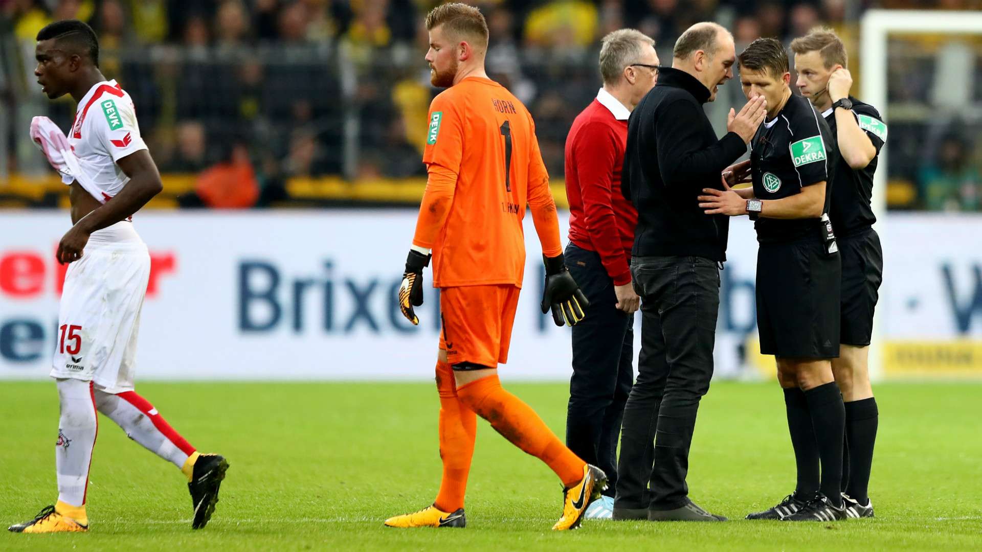 Jorg Schmadtke Patrick Ittrich Borussia Dortmund 1 FC Koln