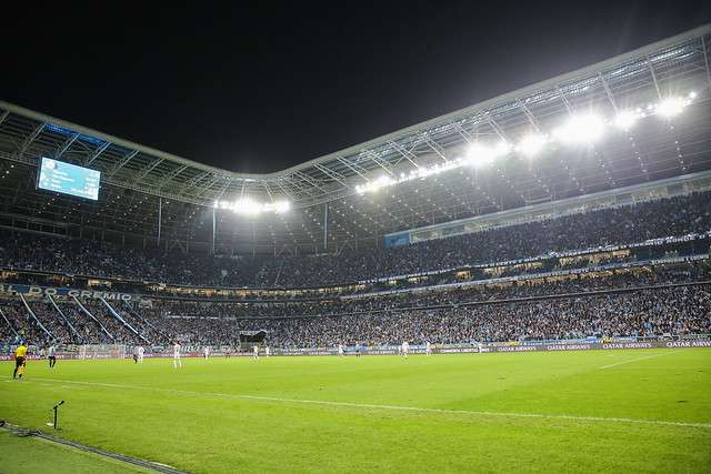 Imagem geral do Allianz Parque, estádio do Palmeiras
