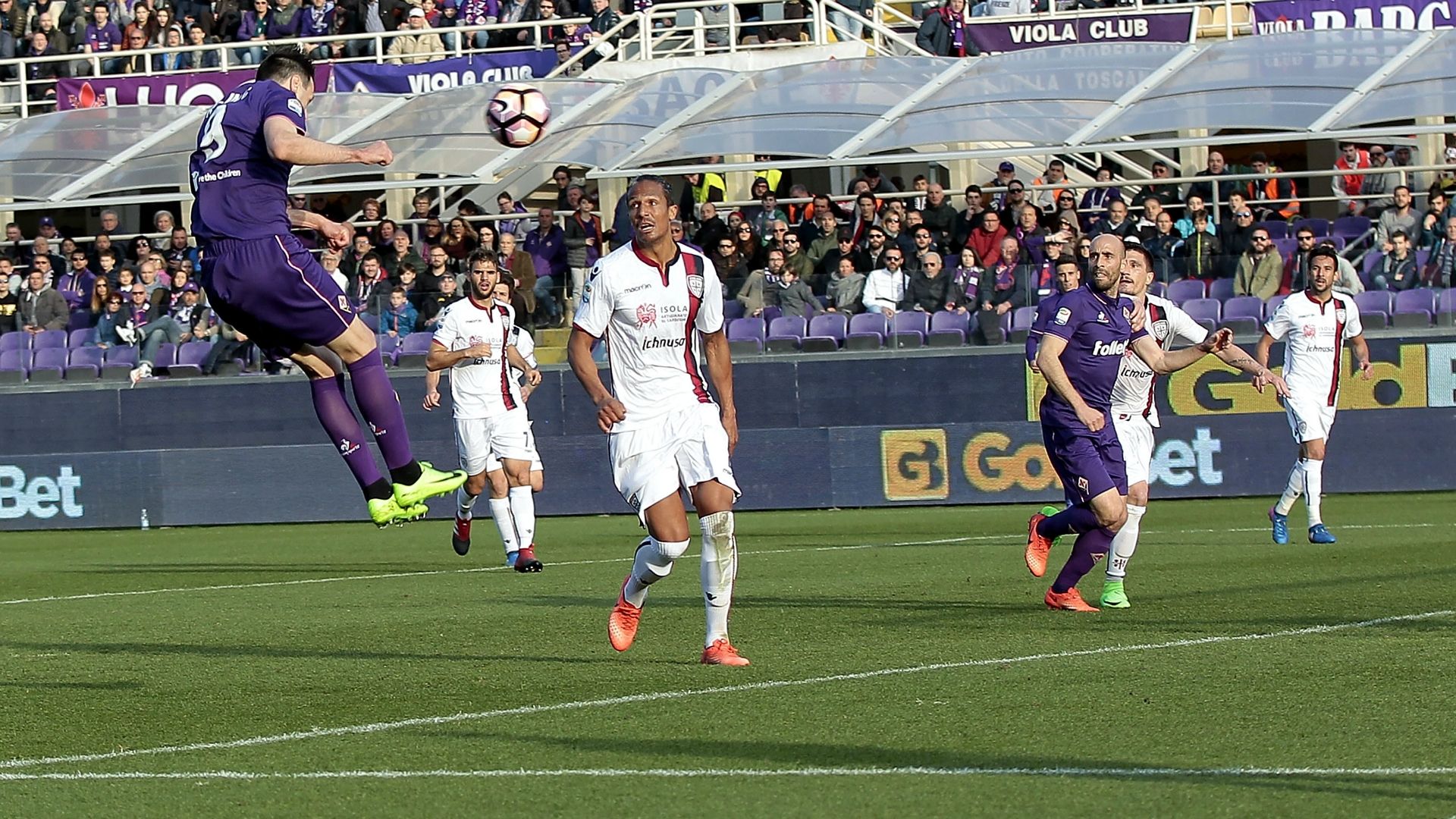 Kalinic Fiorentina Cagliari Serie A