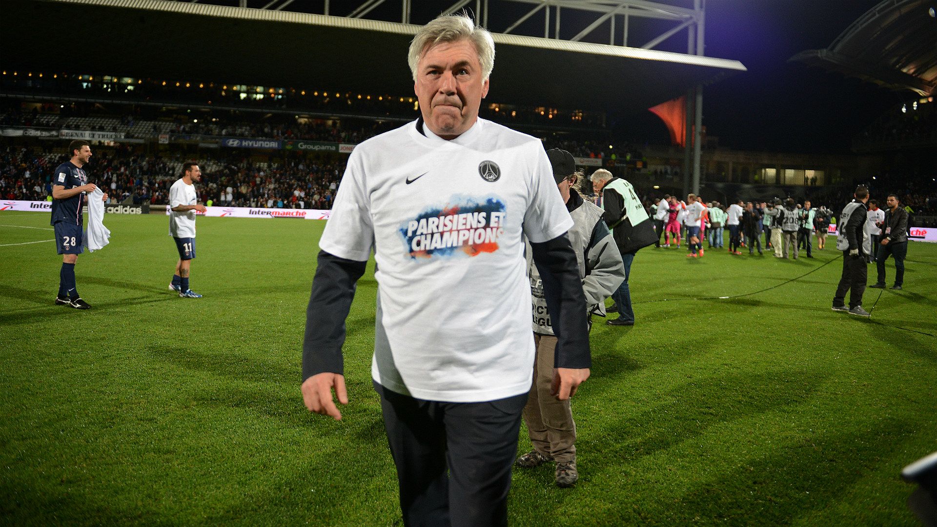 Carlo Ancelotti PSG Ligue 1 2013