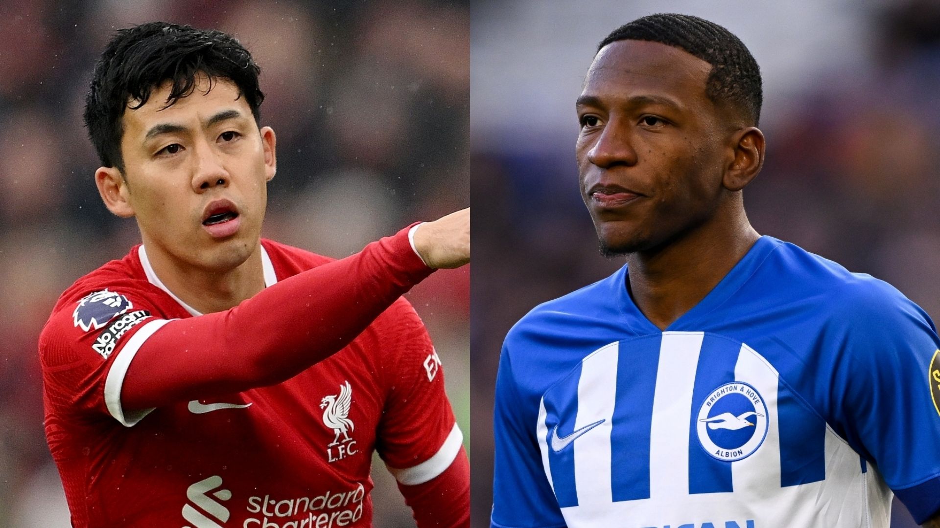 Wataru Endo Liverpool Pervis Estupinan Brighton
