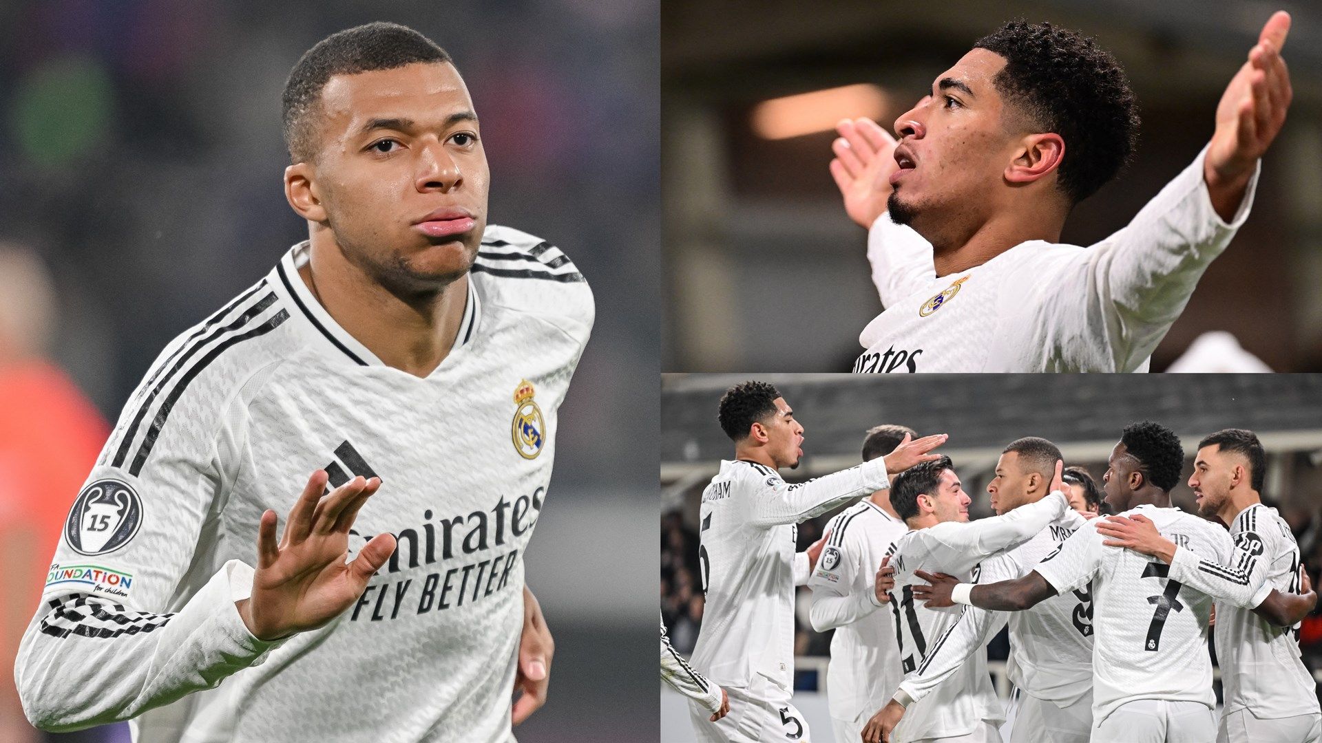 Mbappe Bellingham Real Madrid Champions League Split