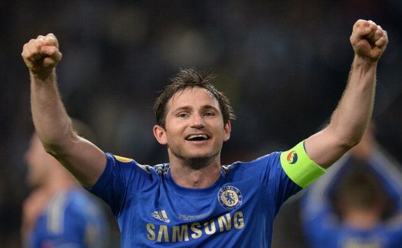Chelsea midfielder Frank Lampard (Goal 50)