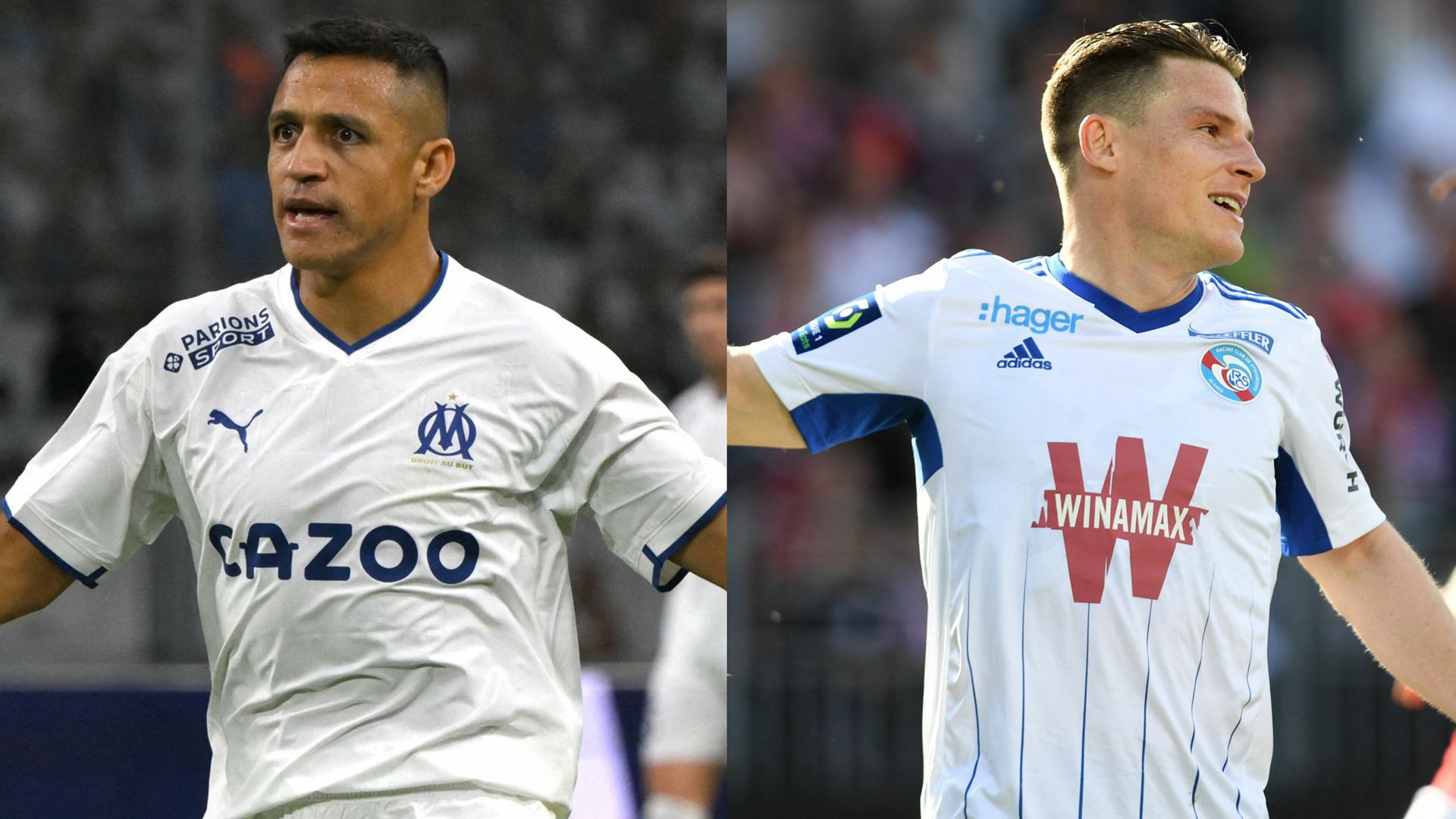 OM Strasbourg Sanchez Gameiro Ligue 1