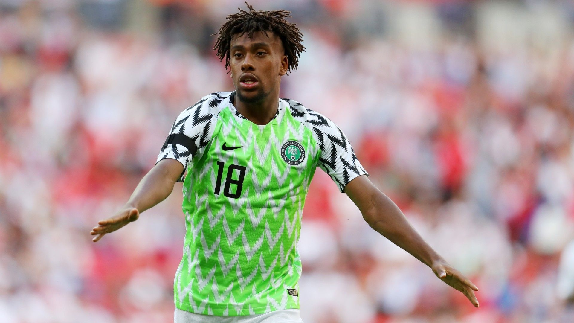 Alex Iwobi of Nigeria