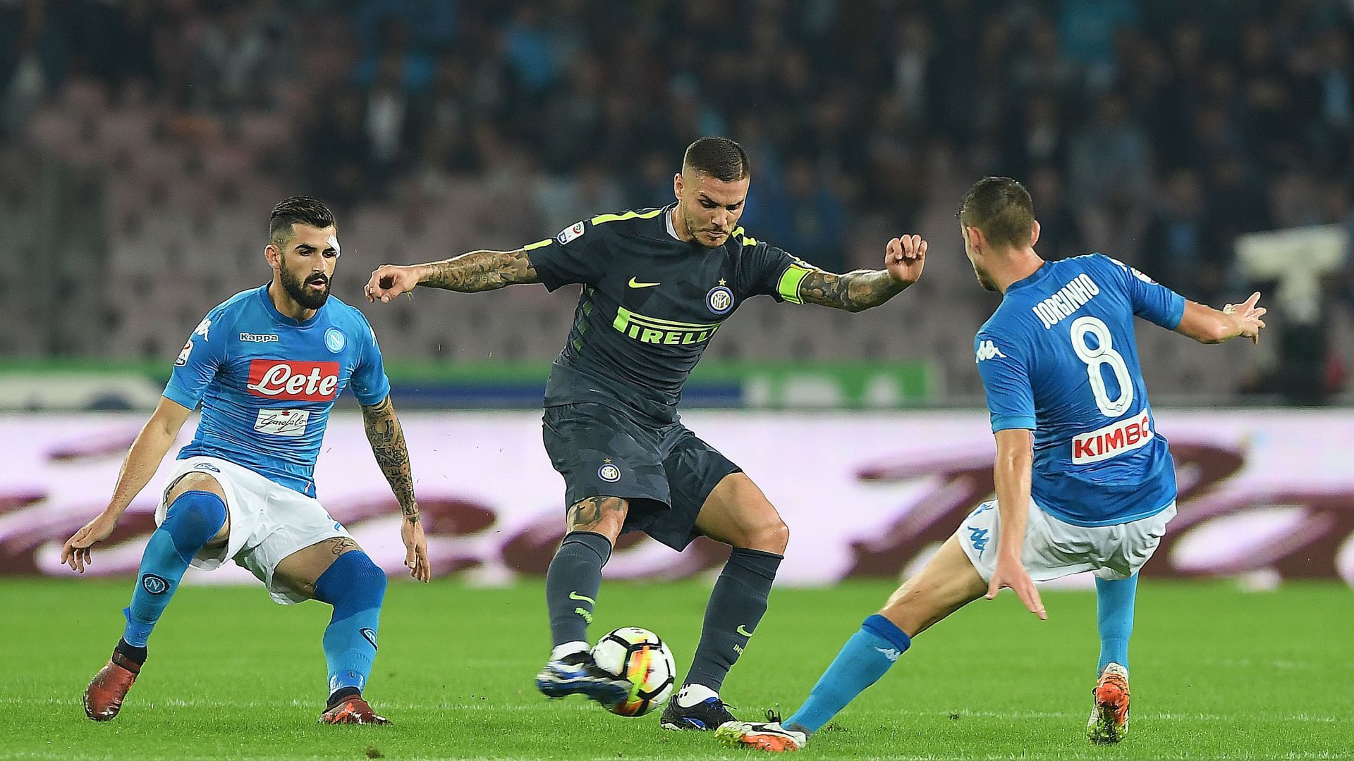 Icardi Jorginho - Napoli-Inter