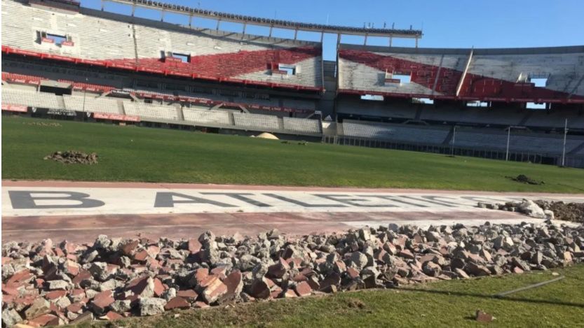 River pista atletismo Monumental 2020