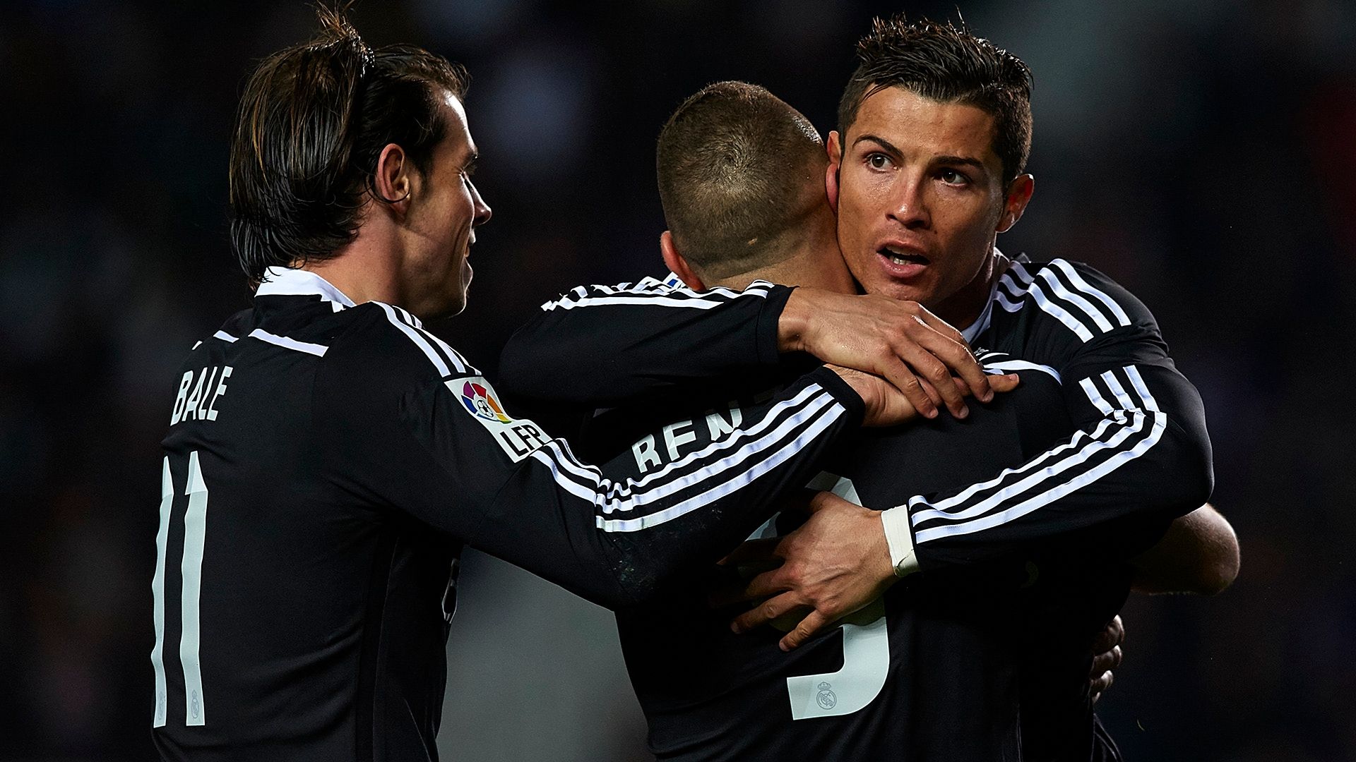 Bale Cristiano Ronaldo Benzema BBC Real Madrid 22022015