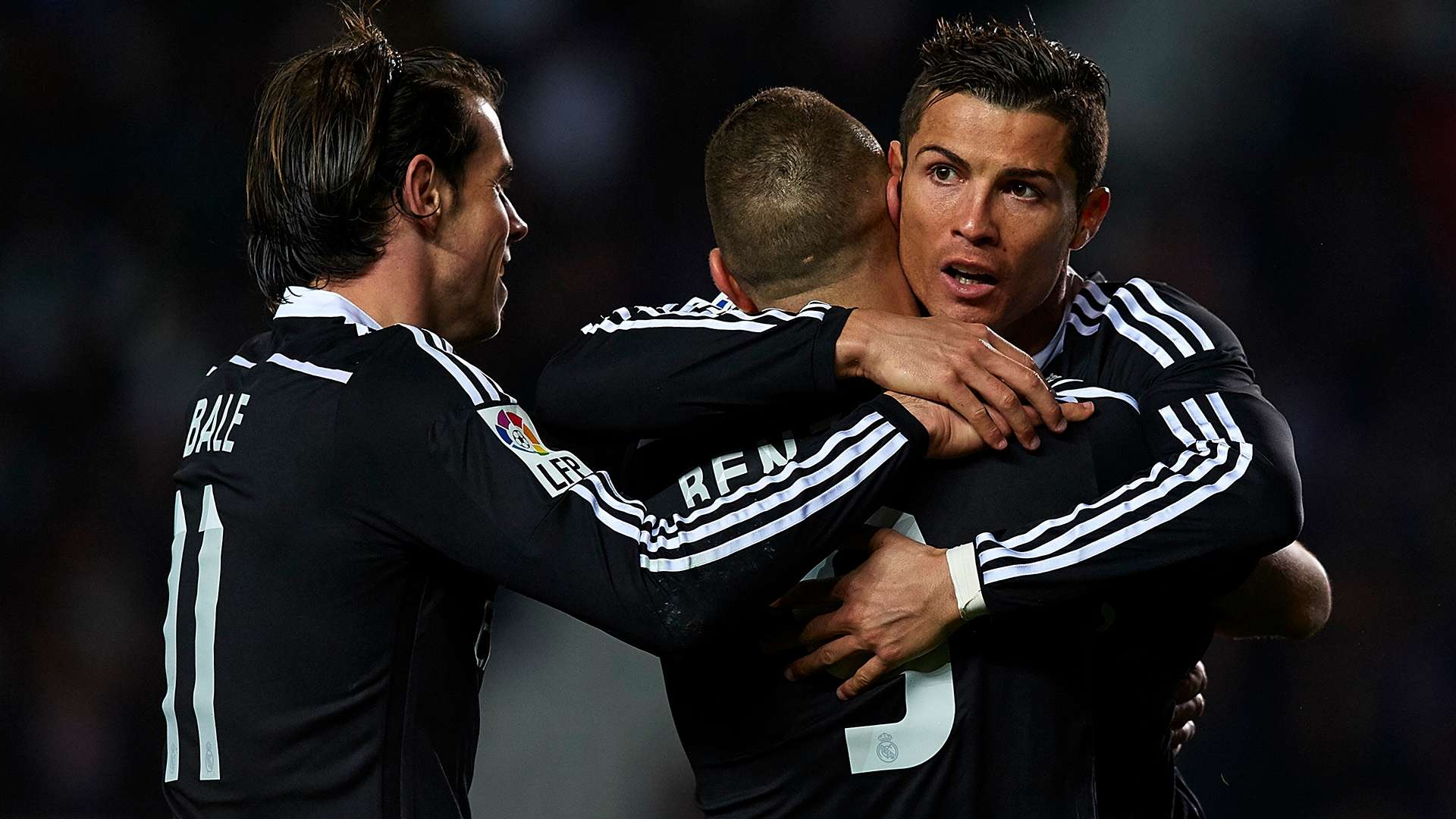 Bale Cristiano Ronaldo Benzema BBC Real Madrid 22022015