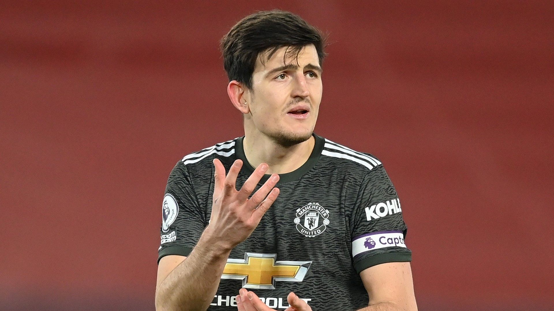 Harry Maguire Liverpool vs Man Utd Premier League 2020-21