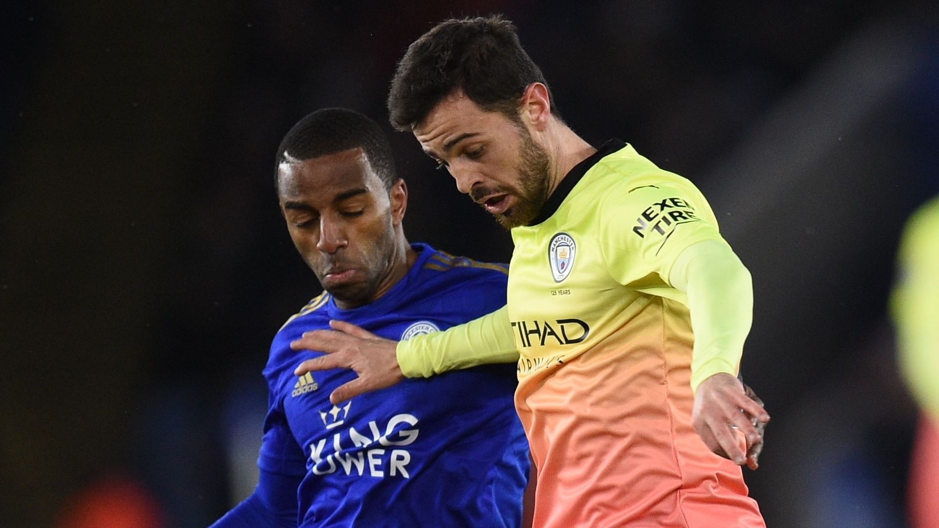 Ricardo, Bernardo Silva, Leicester vs Man City
