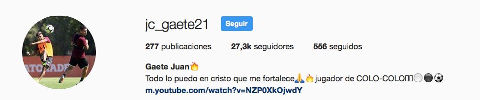 juan carlos gaete colo colo 2019