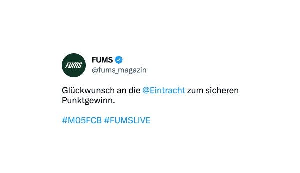 Bayern Netzreaktionen Mainz 08