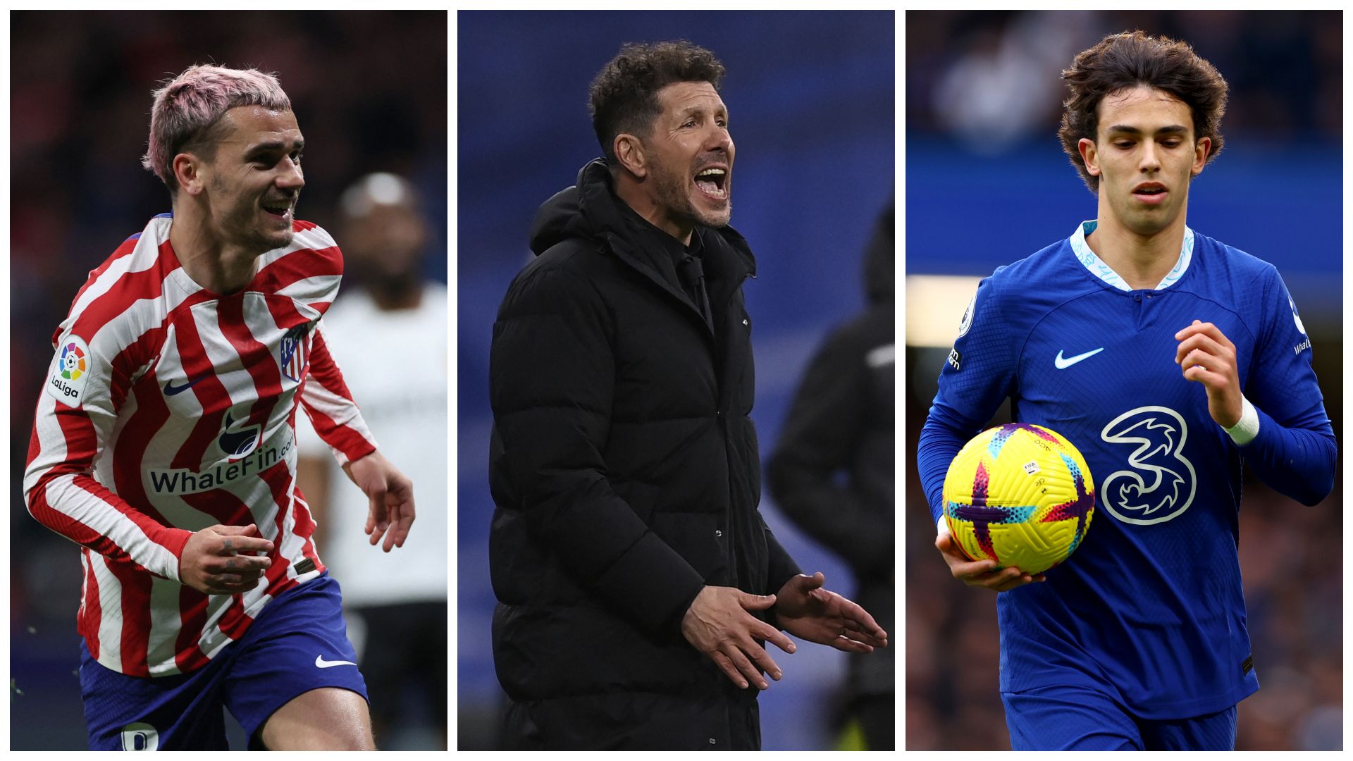 Griezmann Simeone Joao Felix