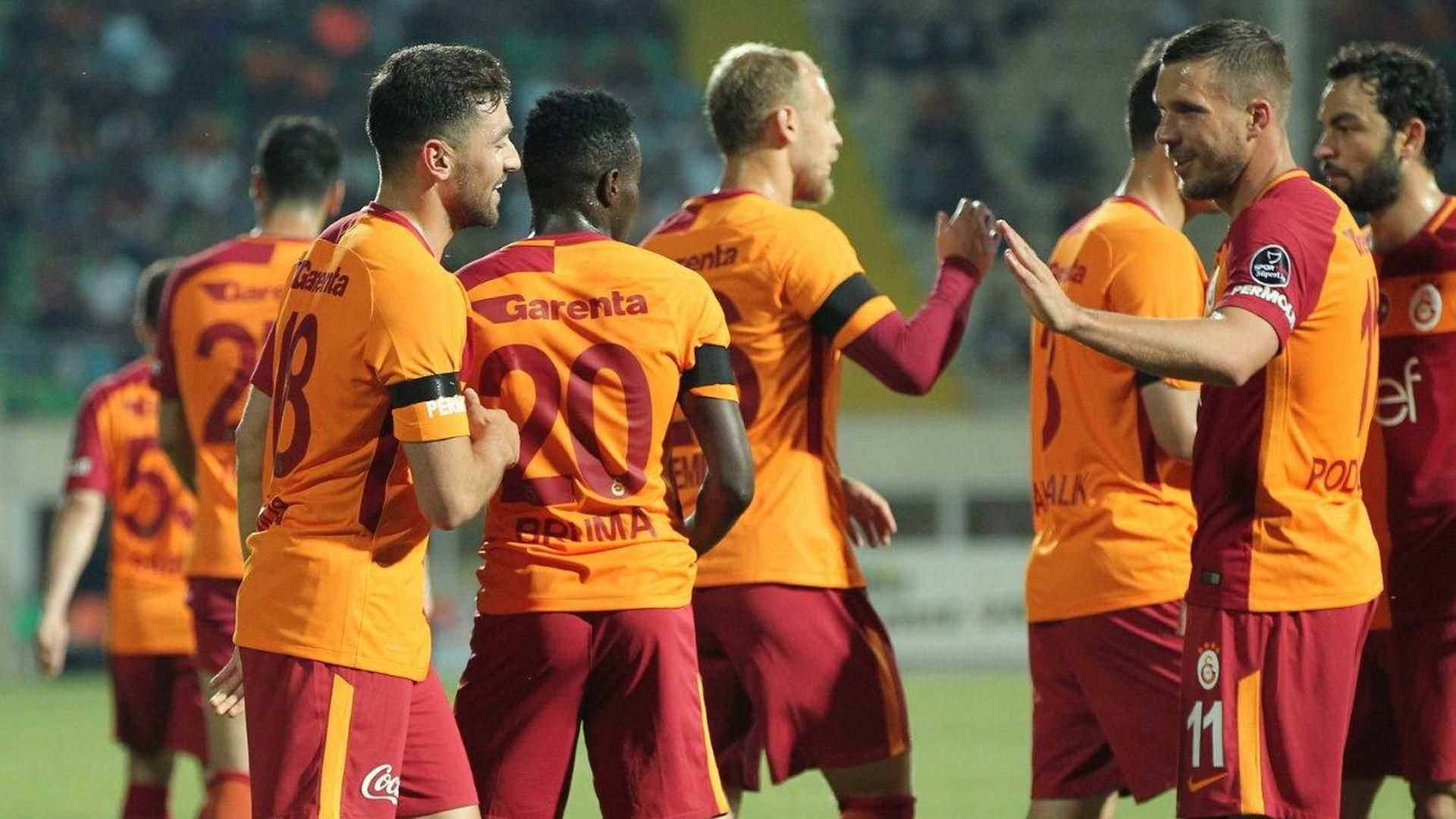 Galatasaray goal celebration 2952017