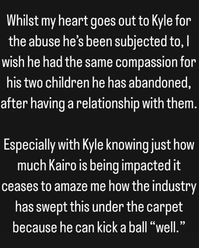 Lauryn Goodman Instagram story