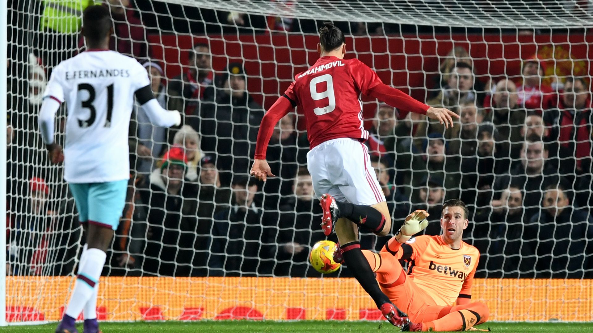 Zlatan Ibrahimovic Manchester United West Ham