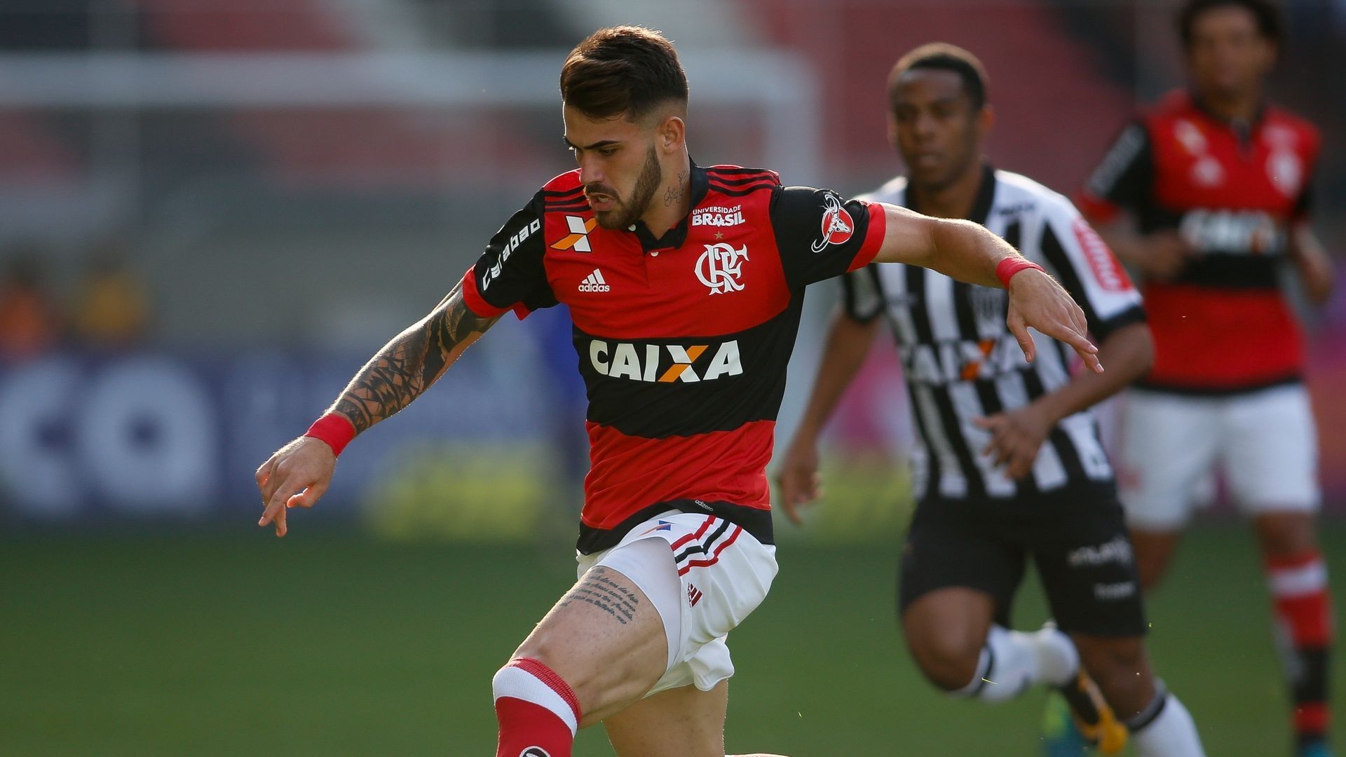 Felipe Vizeu Atletico-MG Flamengo Brasileirao Serie A 13082017