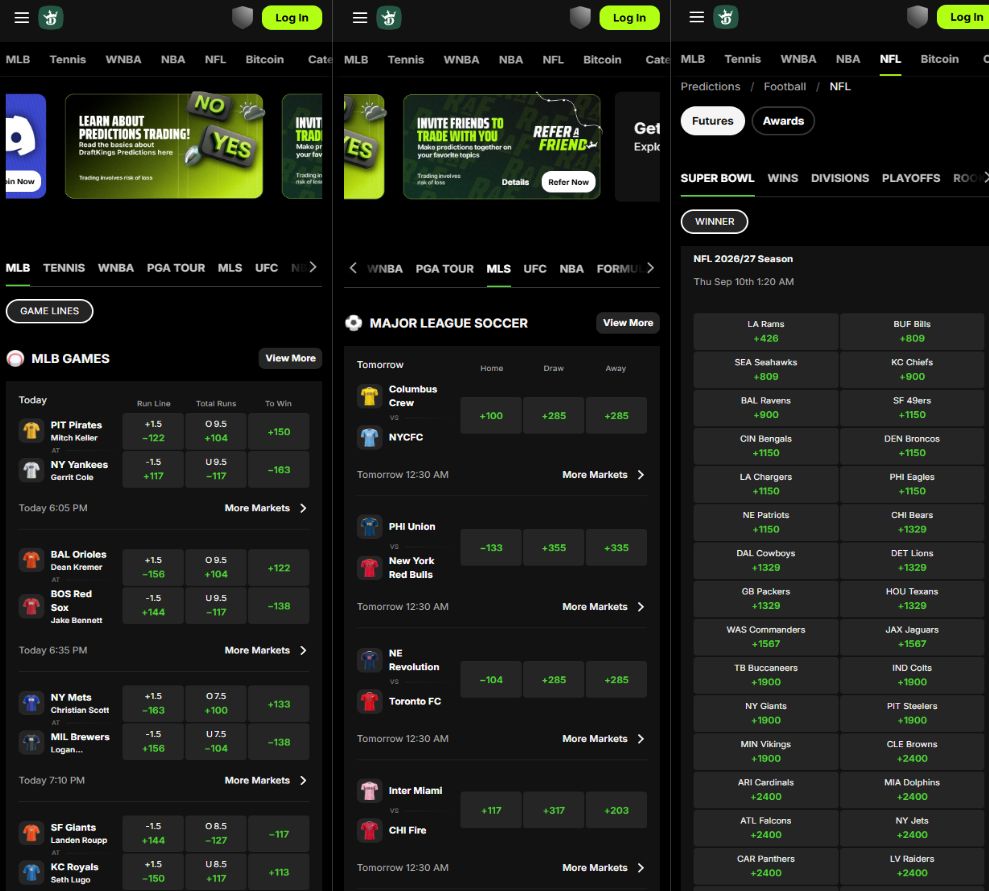 draftkings predictions promo code