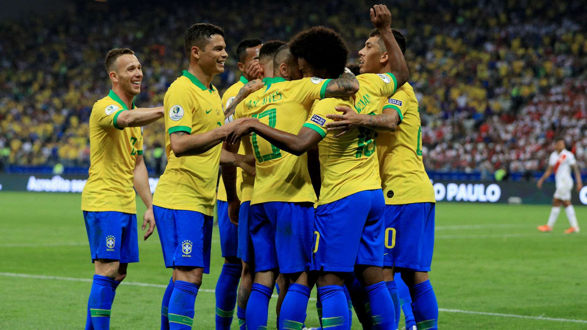 Willian Brazil Peru Copa America 2019