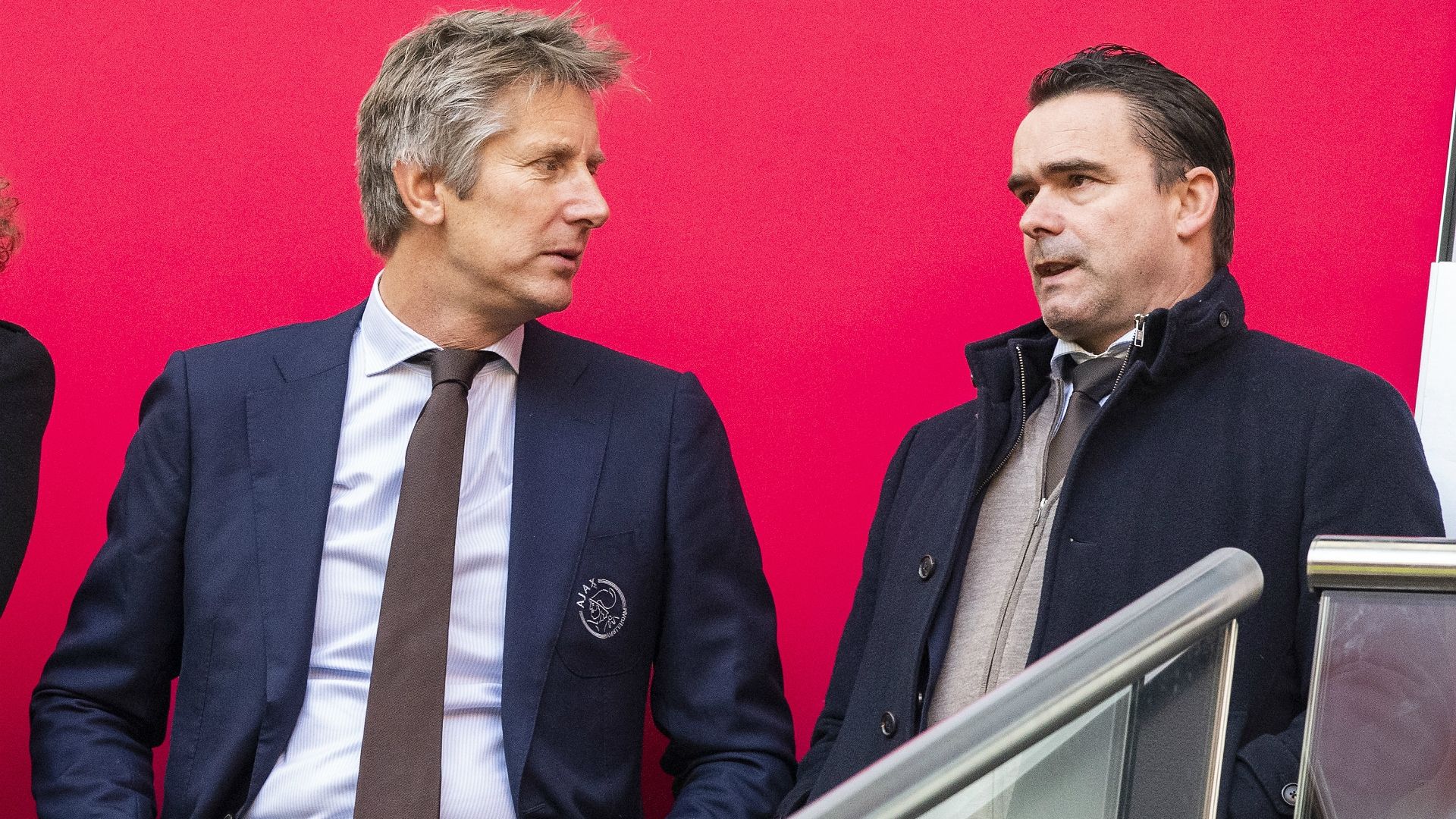 Edwin van der Sar Marc Overmars 02172019