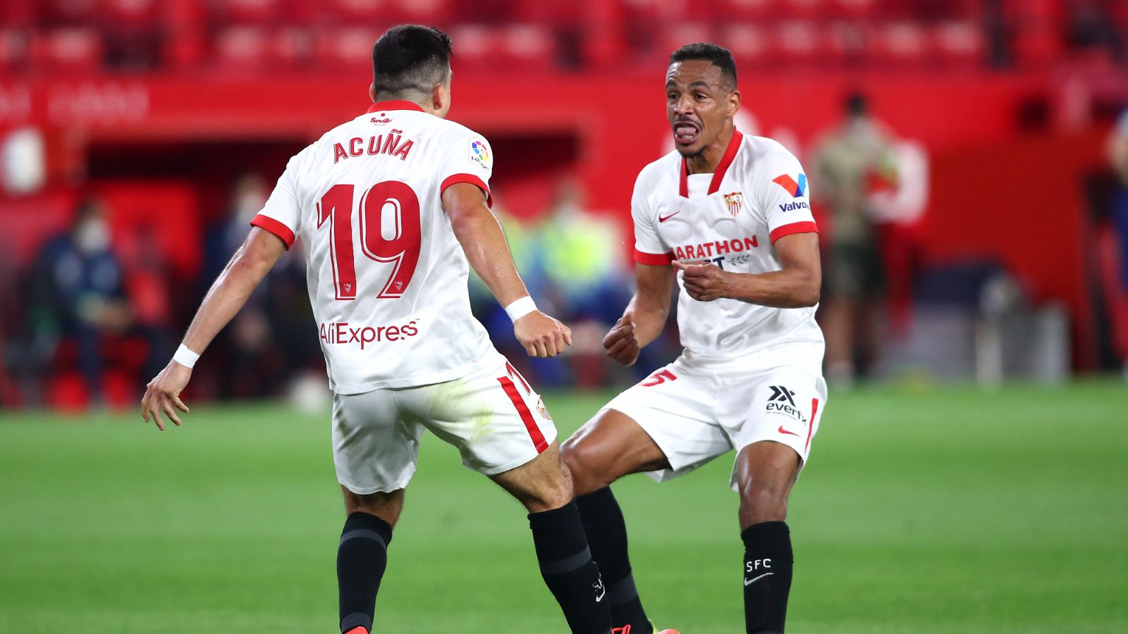 Marcos Acuña LaLiga Sevilla Atletico Madrid