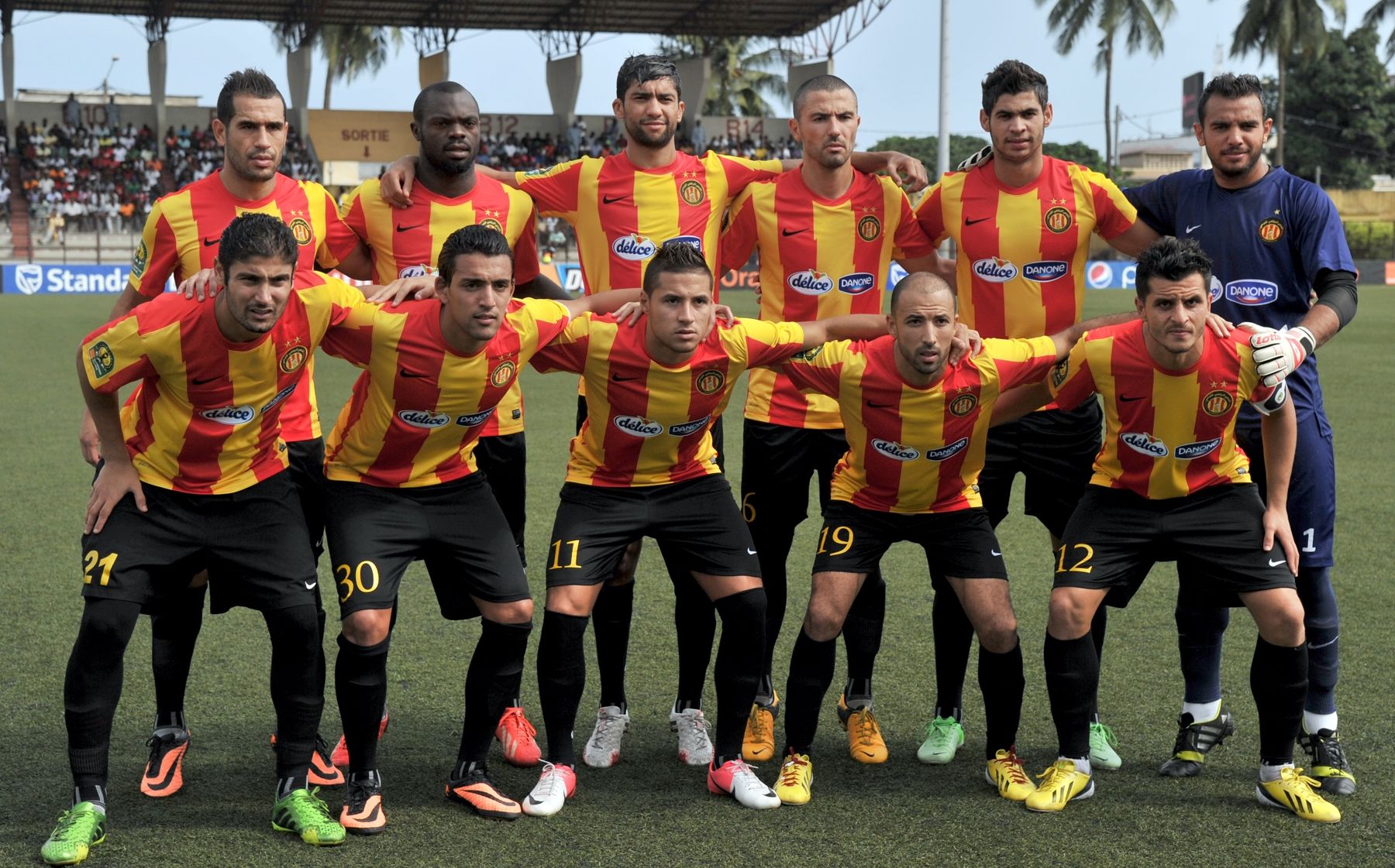 Esperance Tunis African Champions league on August 18, 2013
