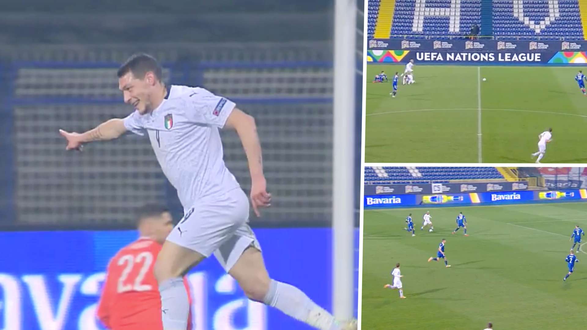 Italien Bosnien Highlights GFX