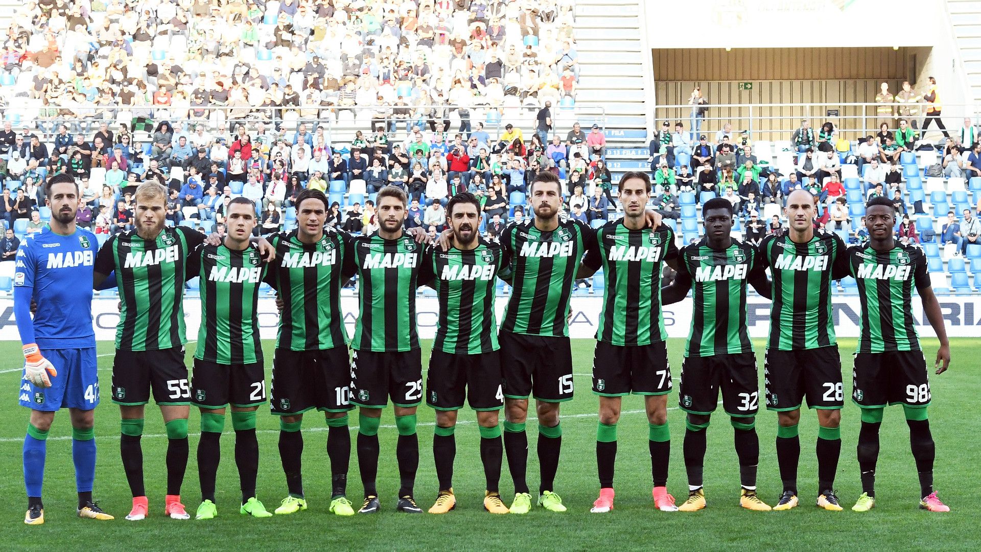 Sassuolo, Serie A, 24092017