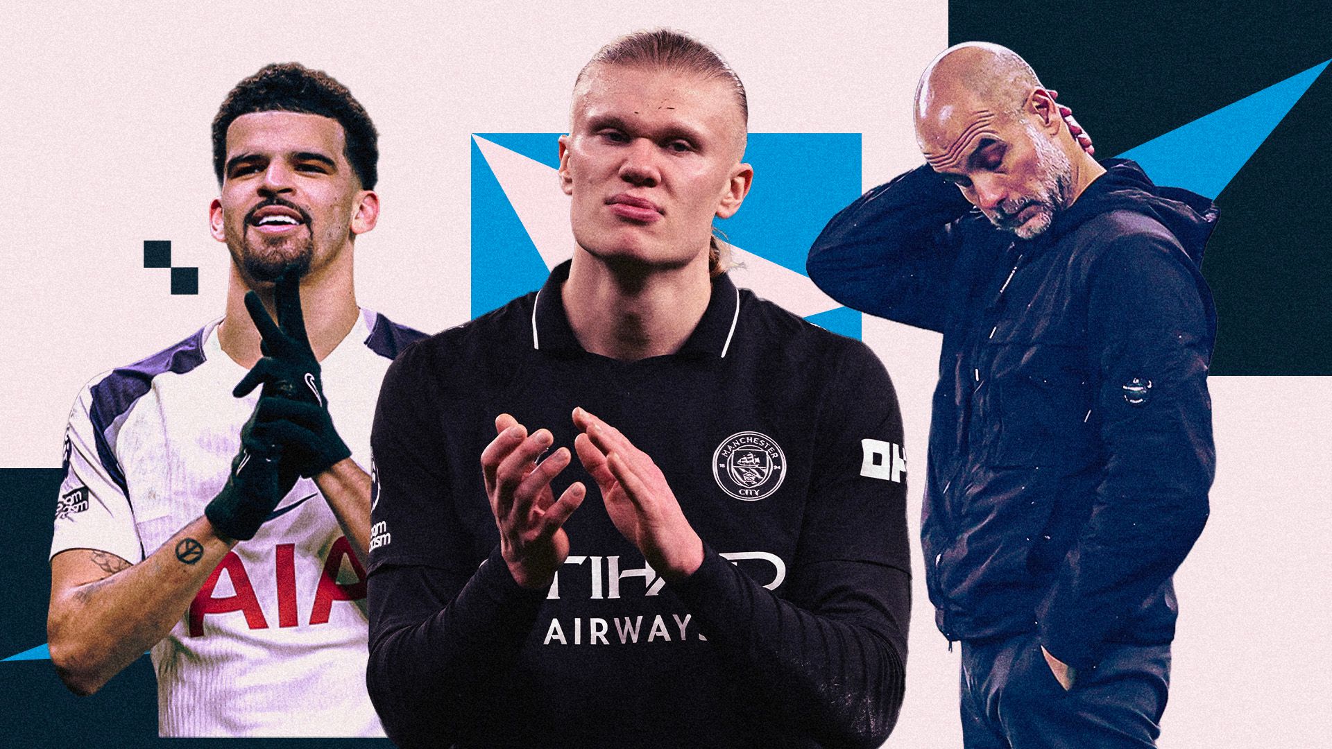 Man City Tottenham ratings GFX