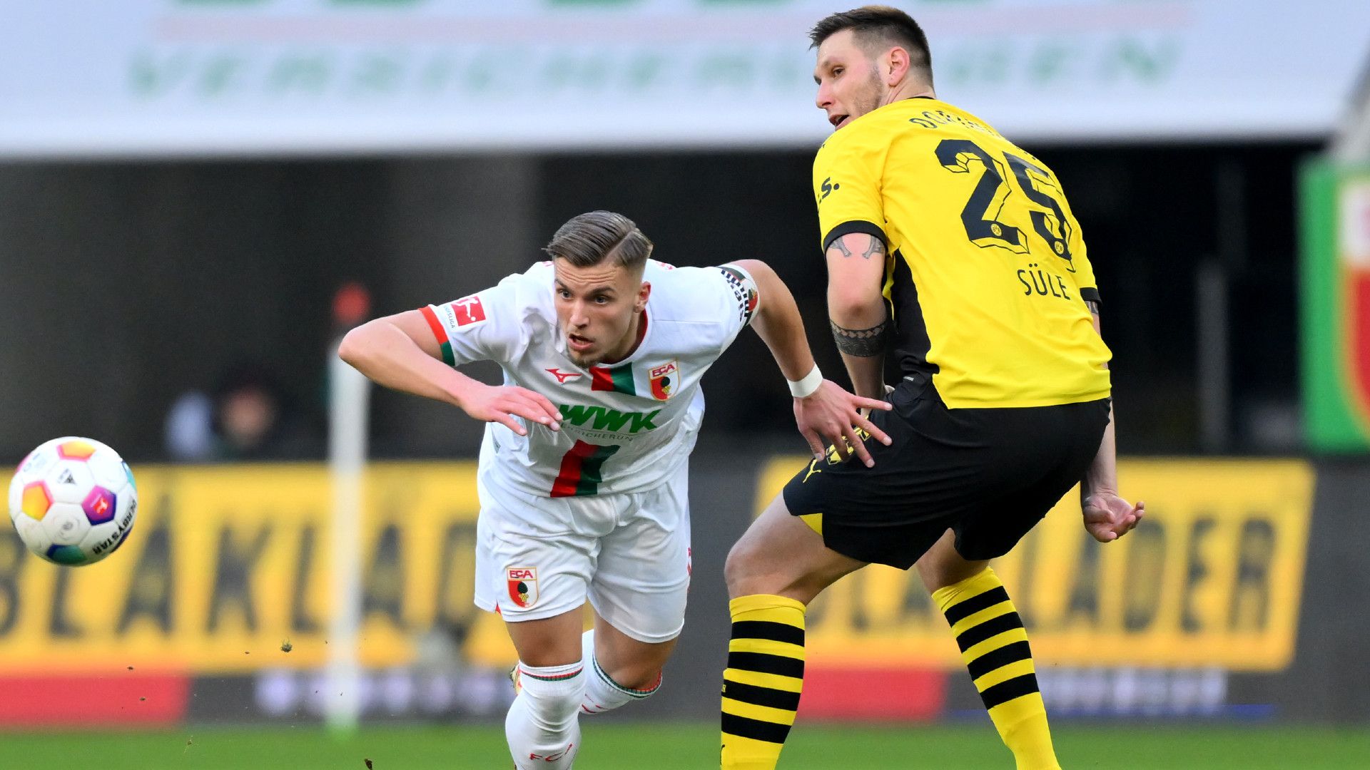 ERMEDIN DEMIROVIC AUGSBURG NIKLAS SÜLE BORUSSIA DORTMUND