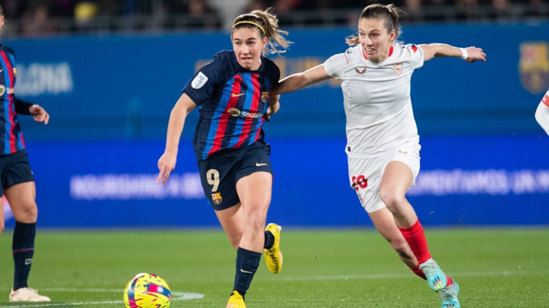 Barcelona femenino vs. Sevilla femenino